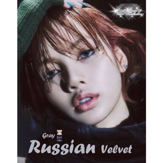 Russian Velvet คอนแทคเลนส์ ไซส์เท่าตา สายตาปกติ