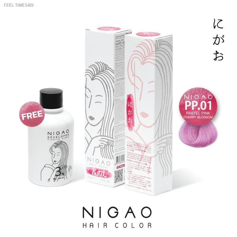 ส่งไวจากไทย-nigao-hair-color-pp-01-นิกาโอะ-ครีมเปลี่ยนสีผม-สีย้อมผม-พิ้งค์-เชอร์รี่-บลอสซั่ม