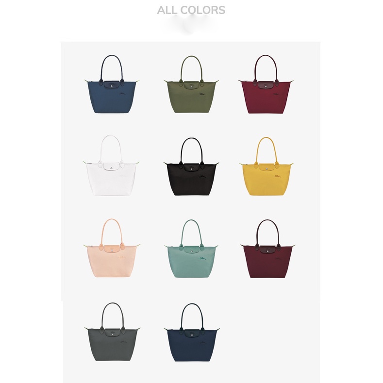 ภาพหน้าปกสินค้าใหม่ แท้ Longchamp Eco-friendly color series กระเป๋า กระเป๋าถือผู้หญิง กระเป๋าสตรี กระเป๋าชอปปิ้ง จากร้าน chenfeng688 บน Shopee