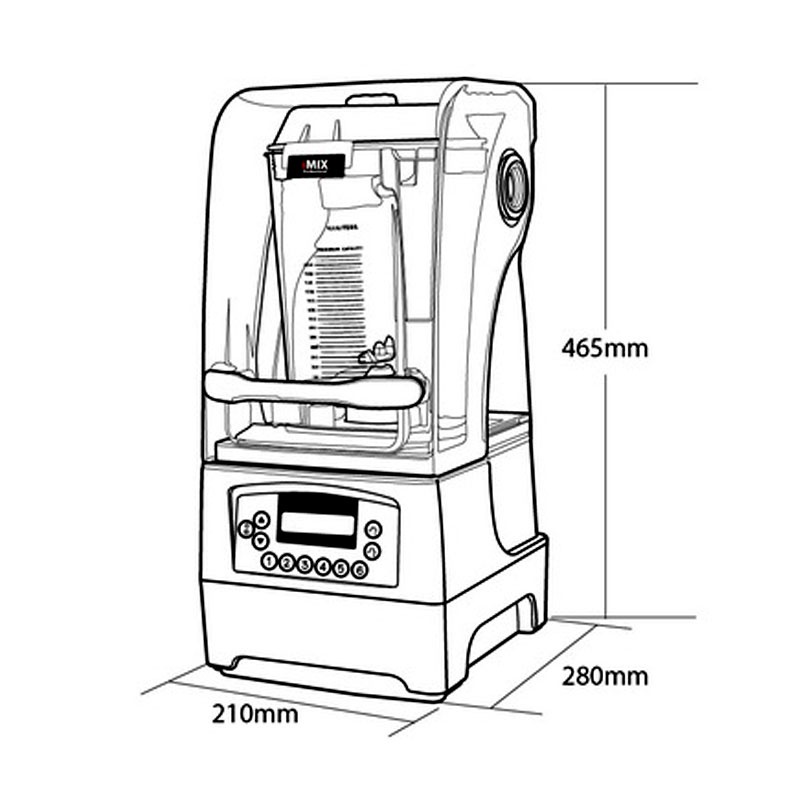 เครื่องปั่นไอมิกซ์-1800w-รุ่นฝาครอบกันเสียง-โถปั่น-1-ใบ