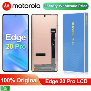 6.7&amp;quot; หน้าจอสัมผัสดิจิทัล LCD สําหรับ Motorola Moto Edge 20 Pro edge20 Moto Edge 20 Pro XT2153-1 Edge S Pro