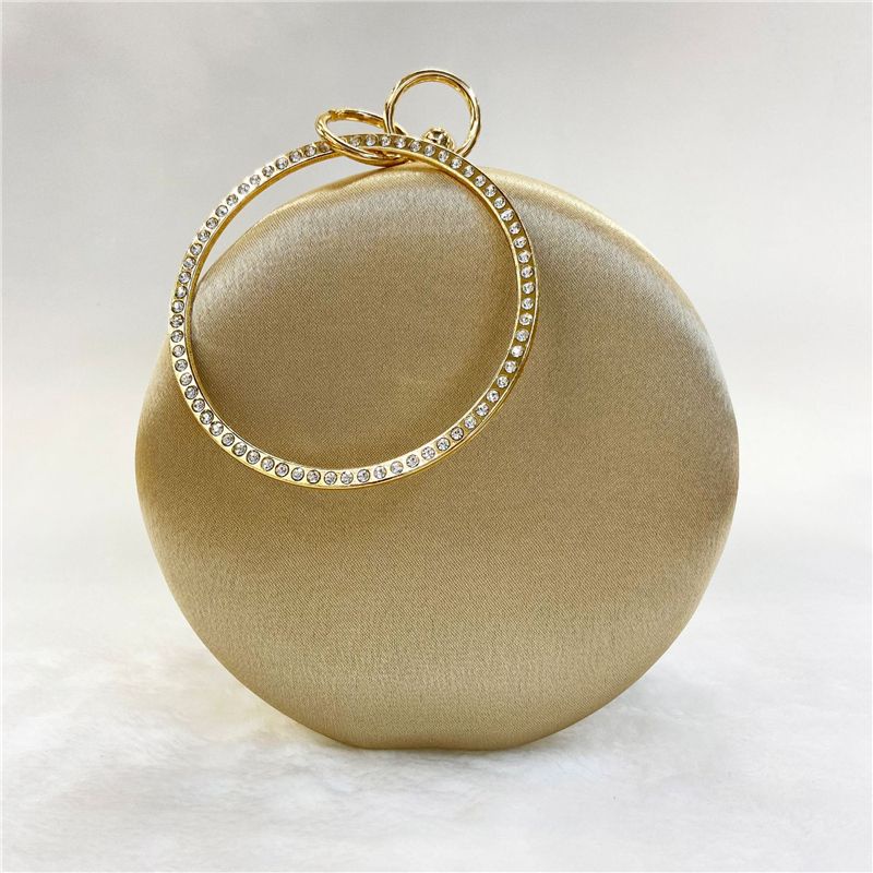 flower-silk-evening-clutch-bag-handbag-round-crossbody-bag-chain-banquet-wristlet-purse-กระเป๋าออกงาน-คลัทช์-ของขวัญ