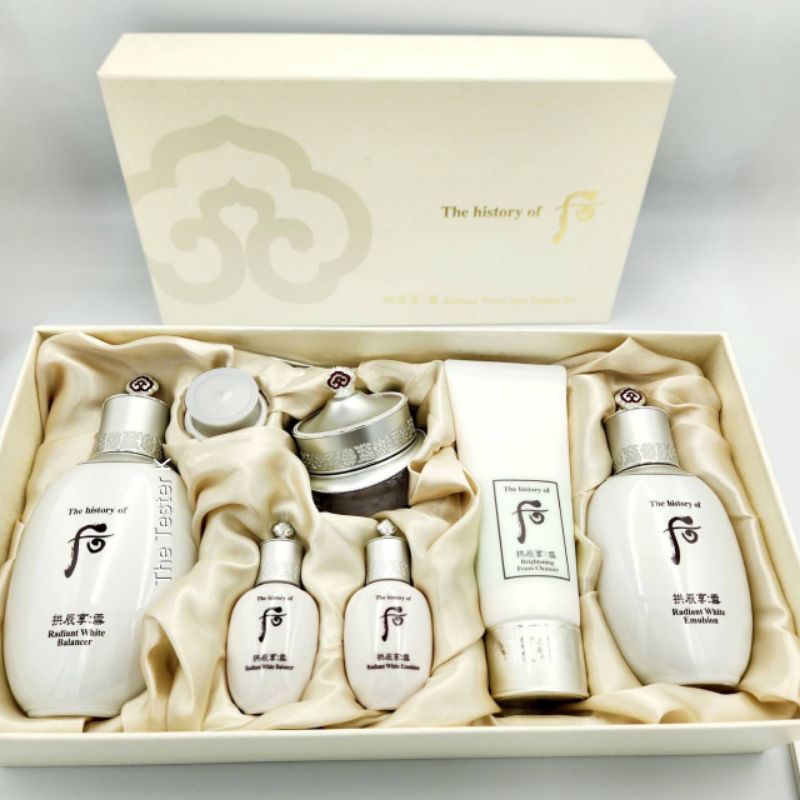 The History Of Whoo Gongjinhyang Seol White 3-Piece Special Set – Anti-Aging K-Beauty