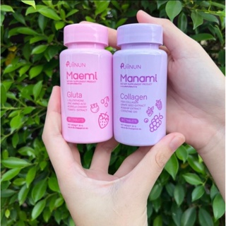 ภาพหน้าปกสินค้า✅พร้อมส่งของแท้Gluta Collagen Manami Maemi Puiinun เม็ดเคี้ยวปุยนุ่น มานามิ มาเอมิ กลู้ต้า คอลลาเจน ปุยนุ่น ลดสิว ผิวขาว ที่เกี่ยวข้อง