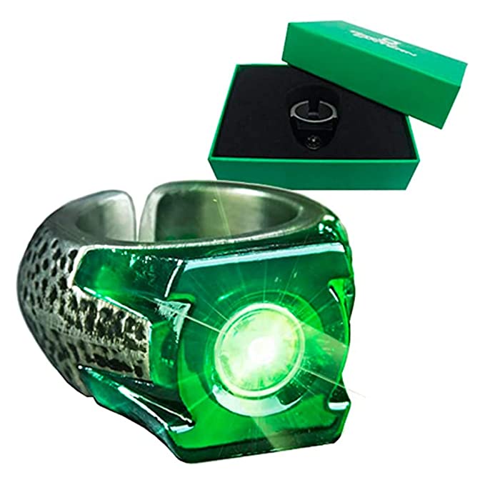 Green Lantern LightUp Ring Noble Collection Shopee Thailand