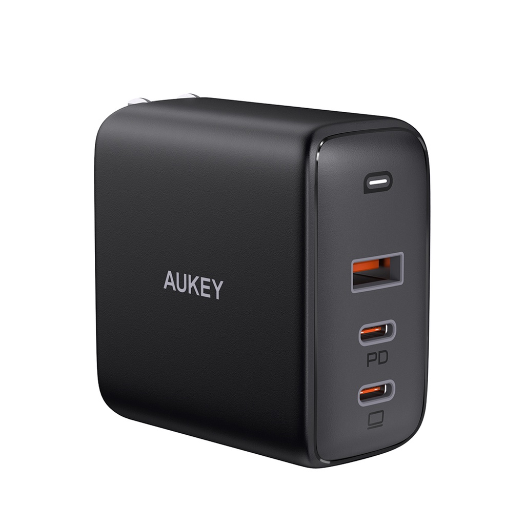 aukey-pa-b6s-หัวชาร์จเร็ว-90w-omnia-3-ช่อง-สำหรับ-iphone-14-13-12-series-หัวชาร์จ-macbook-air-macbook-pro-adapter-wall-charger-รองรับไฟสูงสุด-90w-หัวชาร์จ-หัวชาร์จ-samsung-45w-หัวชาร์จ-65w-รุ่น-pa-b6s