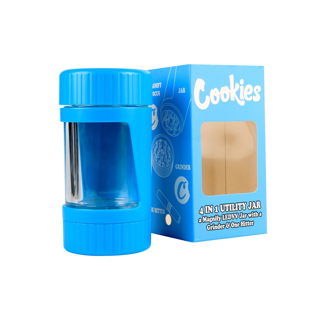 ส่งฟรี-กระปุกโหล-คุ๊กกี้-พร้อมแว่นขยาย-มีไฟ-led-ส่องสว่าง-cookies-4-in-1-utility-jar-with-a-magnify-led-grinder-jar
