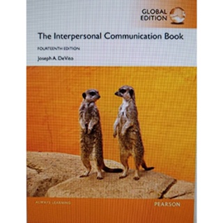 Chulabook|SALE|9781292099996|หนังสือ THE INTERPERSONAL COMMUNICATION BOOK (GLOBAL EDITION)