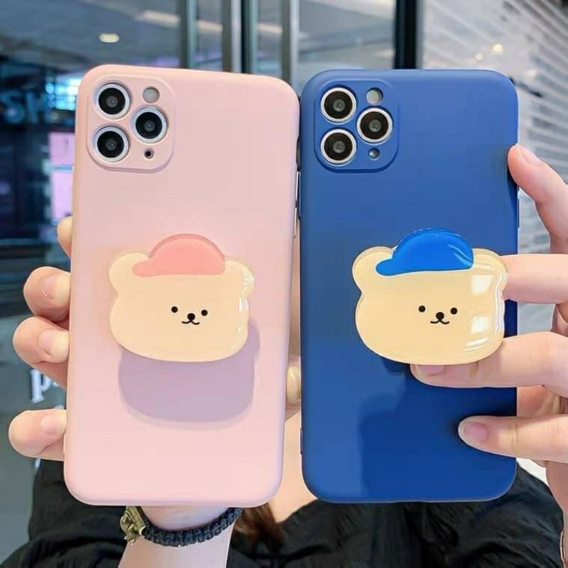 พร้อมส่ง-เคสหัวเว่ย-หมี-griptok-hauwei-y5p-y5-2019-y6-y6s-y6pro2019-y6ii-y62-y6p-2020-nova3i-nova5t-honor20-nova7i