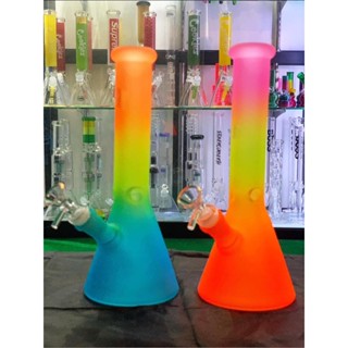 #พร้อมส่งในไทย M Rainbow color medium bowl bong 18.8