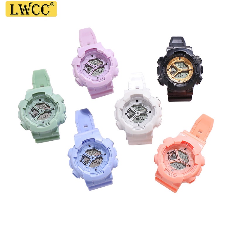 รูปภาพของLWCC G88 นาฬิกาข้อมือดิจิทัล สายซิลิโคน สำหรับผู้ชาย และผู้หญิงลองเช็คราคา