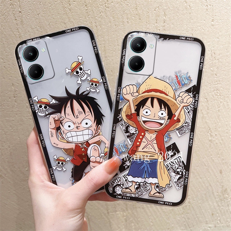 new-phone-case-realme-10-pro-plus-10t-5g-4g-เคส-casing-creativity-cartoon-run-luffy-transparent-ultra-thin-silicone-anti-fall-soft-case-เคสโทรศัพท