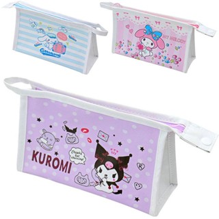 กระเป๋าเครื่องเขียน กระเป๋าดินสอ ลายการ์ตูน Sanrio mymelody Kuromi Cinnamoroll น่ารัก จุของได้เยอะ เหมาะกับของขวัญ สําหรับเด็กนักเรียน