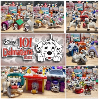 Disney 101 Dalmatians 102 Dalmatians แบ่งขาย  ปี1999 ของเล่น McDonald Happy Meal ของใหม่ มีถุงออริจินัล พร้อมส่ง