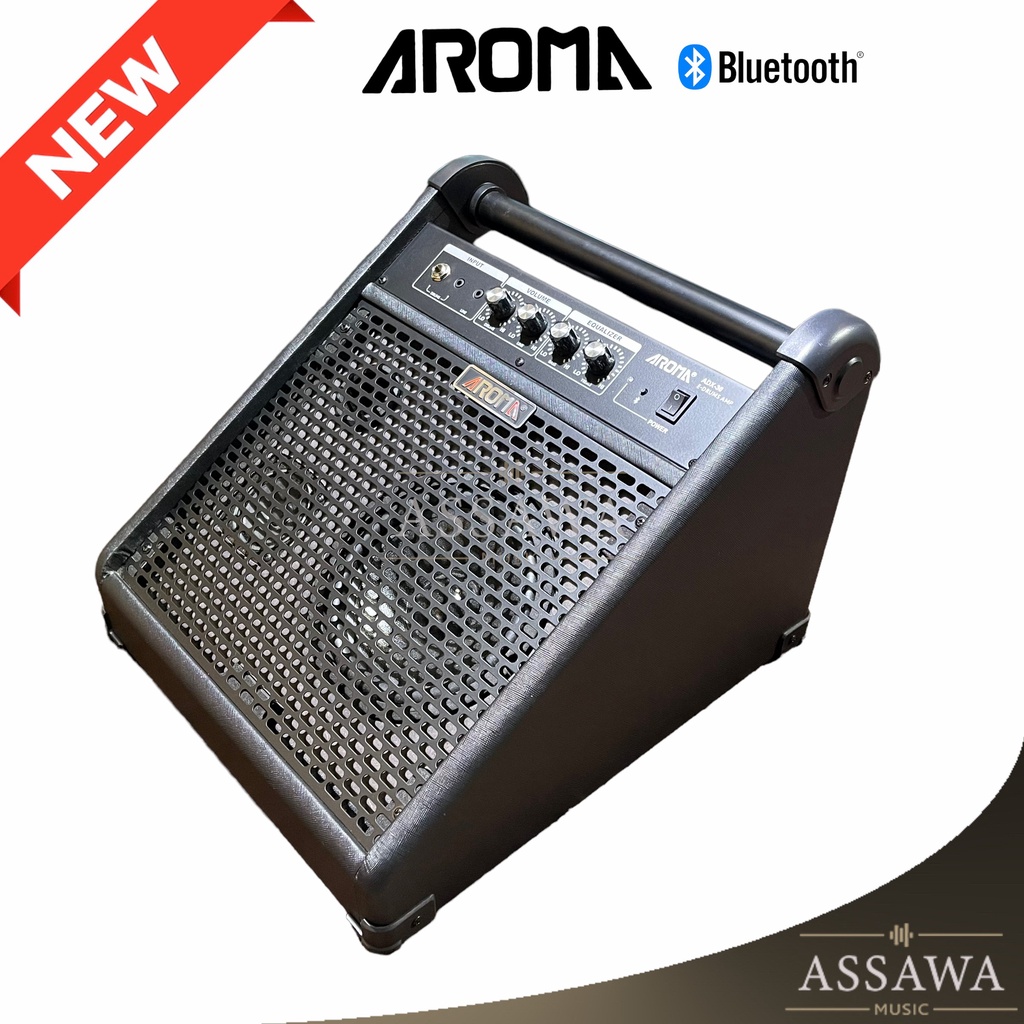 aroma-ลำโพงกลองไฟฟ้า-adx-30-bt-มีบูลทูธ-ตู้แอมป์กลอง-แอมป์กลอง-amplifier-adx30-30w-amp-ลำโพง-แอมป์-adx-30-bt-bluetooth