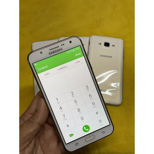 ภาพหน้าปกสินค้ามือถือ/Samsung Galaxy J7 พร้อมแบตใหม่/สวยกริบพร้อมใช้งานทุกเครือข่าย จากร้าน akongo บน Shopee