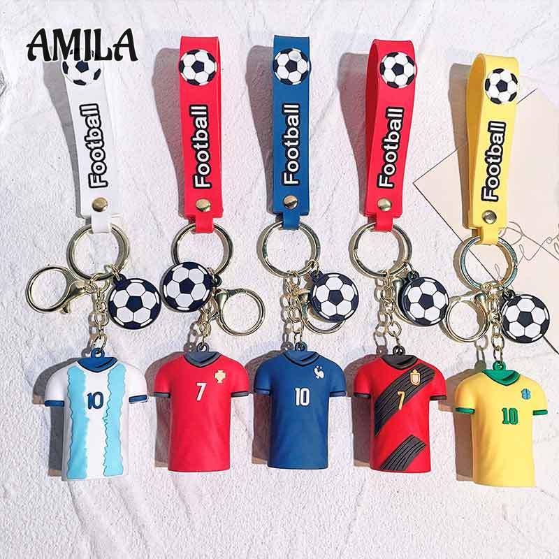 amila-ตุ๊กตาฟุตบอลรูปดาวฟุตบอล-พวงกุญแจ-พัด-ของขวัญขนาดเล็ก-ของที่ระลึก-c-luo-จี้ฟุตบอลโลก-จี้เสื้อเนย์มาร์