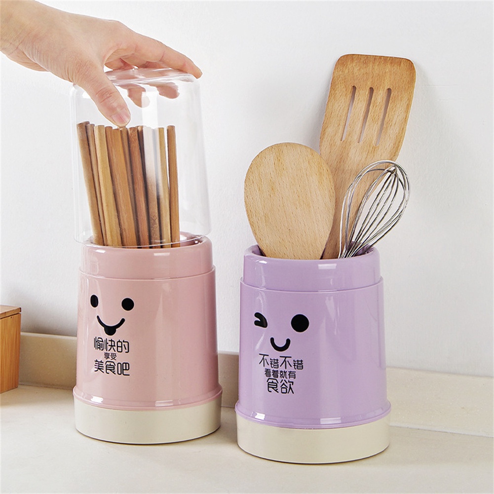 ผู้ถือตะเกียบกันฝุ่นที่ถอดออกได้กรง-flatware-ชั้นวางช้อนส้อมอบแห้งพลาสติกท่อระบายน้ำกล่องเก็บที่มีฝาครอบ-cynthia