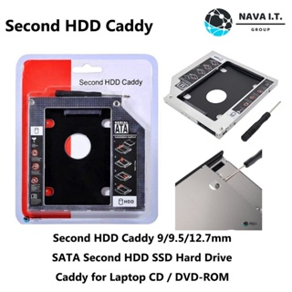 ภาพหน้าปกสินค้า⚡️กรุงเทพฯด่วน1ชั่วโมง⚡️ NAVA IT ถาดแปลง Second HDD Caddy 9/9.5/12.7mm Bracket DVD-ROM CD Optical Bay Tray ประกัน1เดือน ที่เกี่ยวข้อง