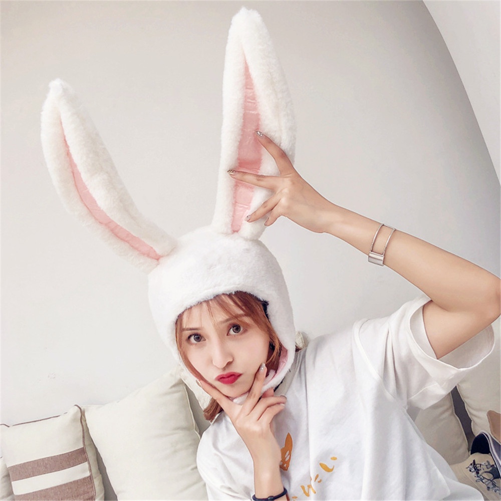 mihan-หมวกหูกระต่ายน่ารัก-สําหรับผู้หญิง