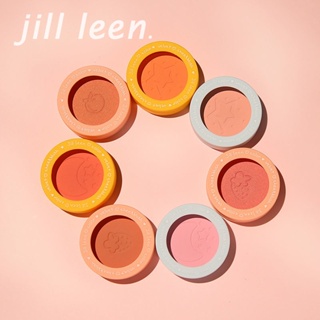 Jill LEEN บลัชออนเนื้อฝุ่น เนื้อแมตต์ กันน้ํา 25 สีส้ม สําหรับผู้หญิง#26#