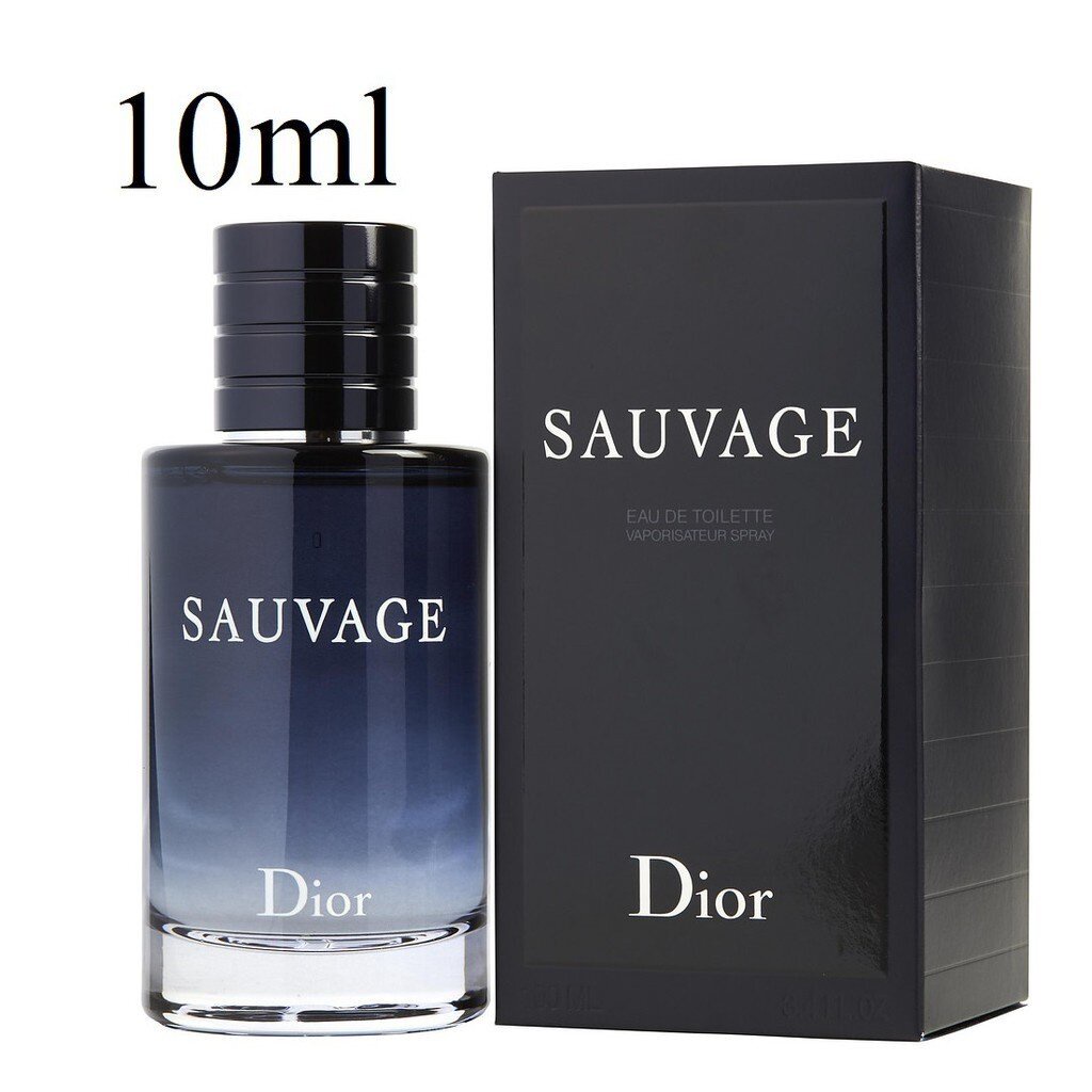 dior-sauvage-edt-edp-10ml-แบบหัวแต้ม-น้ำหอมของแท้-น้ำหอมสำหรับคุณผู้ชาย-มาพร้อมกลิ่นหอมสดชื่นและสะอาด