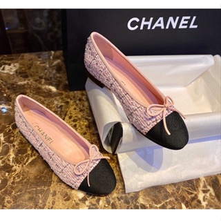 พรี​ ราคา4700 Chanel Ballet Flats รองเท้าส้นแบน34-41