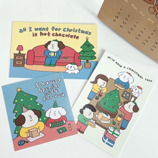 ภาพขนาดย่อของสินค้าโปสการ์ดคริสต์มาส Bringhome Christmas Postcard