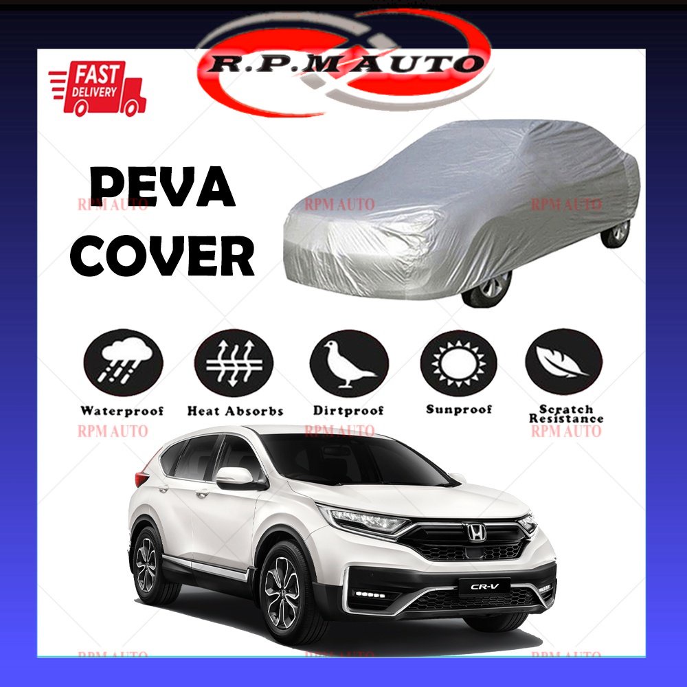 ผ้าคลุมรถยนต์ crv Baru Kereta Kereta penutup crv PEVA กันแดด Selimut