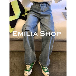 EMILIA SHOP  กางเกงขายาว กางเกงเอวสูง กางเกงขายาวผู้หญิงสไตล์เกาหลี 2022 ใหม่  ทันสมัย Chic Unique พิเศษ ES220340 36Z230909