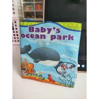 หนังสือผ้าสำหรับเด็กเรื่อง Babys Ocean park A87