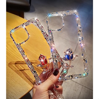 Bl เคส Oppo Reno 10 Pro + 5G 8T 4G 5G 8 7 4G 5G Reno 7Z 8Z 5G Reno 8 Pro 5G โทรศัพท์มือถือ ประดับพลอยเทียม กลิตเตอร์ ไข่มุก พลอยเทียม ระยิบระยับ หรูหรา 3D สําหรับ