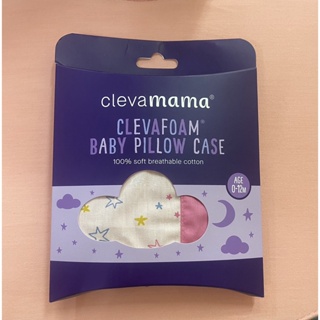 ClevaMama ปลอกหมอนรุ่น Baby ลายดาวสีชมพู (Baby Pillow Case)