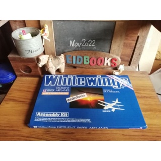 White Wings🔹15Paper Airplanes/Limited Editions🧿Assembly Kit,(Used)​