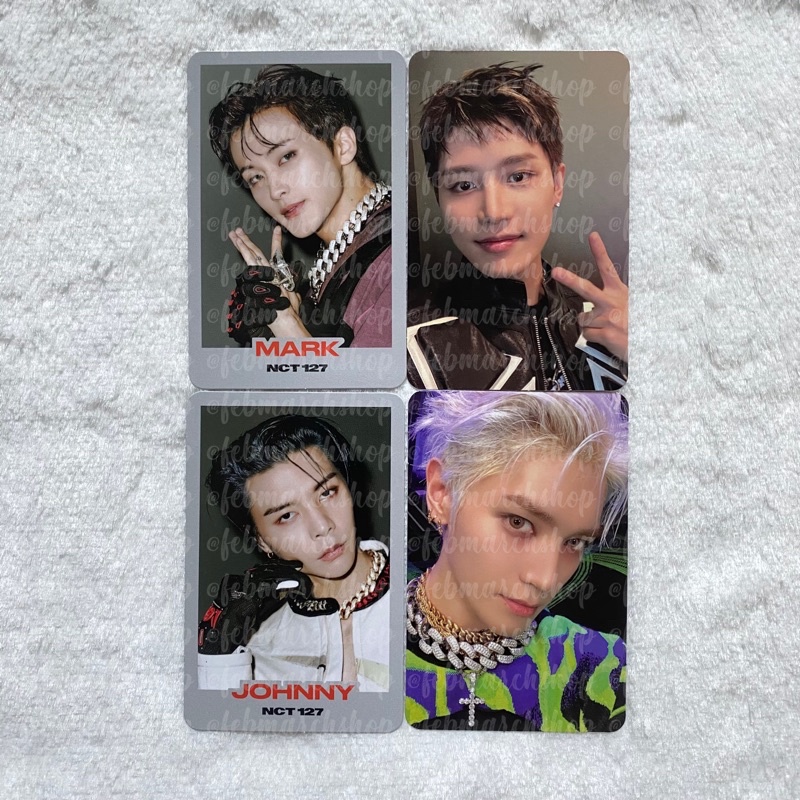 พร้อมส่ง nct 127 2 baddies random trading card set a ver b ver แจฮ