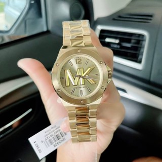 (ผ่อน0%) นาฬิกาชาย Mens Michael Kors Lennox Watch MK8939 ✔️หน้าปัดลาย mk ขนาด 45 มม. สแตนเลสสีทอง