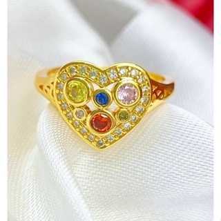 didgo2 W59 แหวนแฟชั่น*** แหวนฟรีไซส์** แหวนเพชร แหวนเล็กๆน่ารัก งานสวยๆ