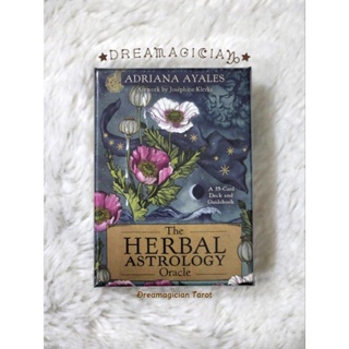 The Herbal Astrology Oracle ไพ่ออราเคิลแท้ลดราคา ไพ่ยิปซี ไพ่ทาโร่ต์ ไพ่ออราเคิล Tarot Oracle Cards