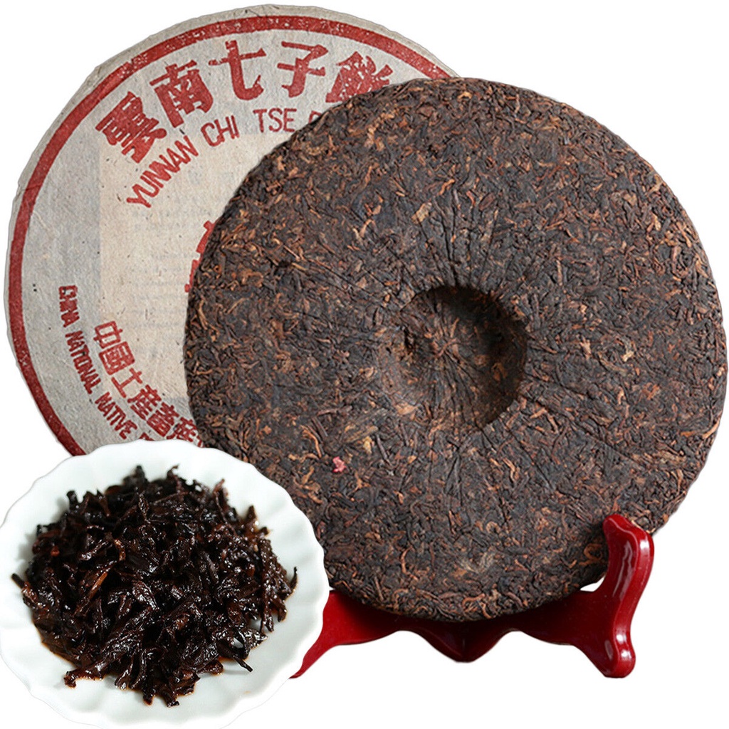 ripe-puerh-tea-ชาดํา-357-กรัม-30-ปี-สําหรับดื่มชา-เค้ก-เพื่อสุขภาพ