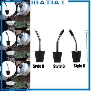 [figatia1] หัวฉีดกาต้มน้ํา สเตนเลส กันฝุ่น สําหรับเดินป่า ตั้งแคมป์