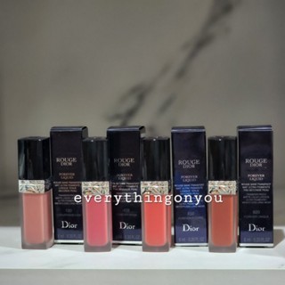 ลด 200.- {โค้ด JPP2BR} [พร้อมส่ง] Dior Rouge Dior Forever Liquid Transfer-Proof Matte Liquid Lipstick