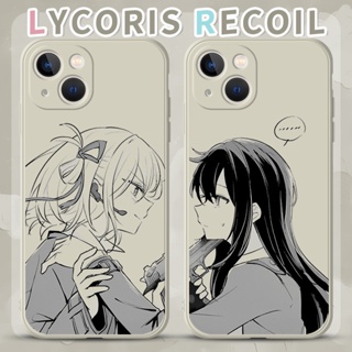 Lycoris Recoil เคสไอโฟน iPhone 11 8 Plus case X Xr Xs Max Se 2020 cover เคส iPhone 13 12 pro max 7 Plus 14 pro max