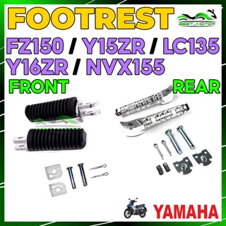 ที่พักเท้าหน้า และหลัง สําหรับ KAKI PIJAK YAMAHA Y15ZR Y15 V1 V2 FZ150 FZ 150 YAMAHA