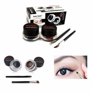 ภาพขนาดย่อของภาพหน้าปกสินค้าเจลเขียนคิ้ว M1007 Music Flower Eyeliner Gel เขียนคิ้ว + อายไลเนอร์ 2 ตลับ กันน้ำ 24 ชม เจลคิ้ว ติดทนนาน เจลอายไลเนอร์ จากร้าน newfaces บน Shopee ภาพที่ 8