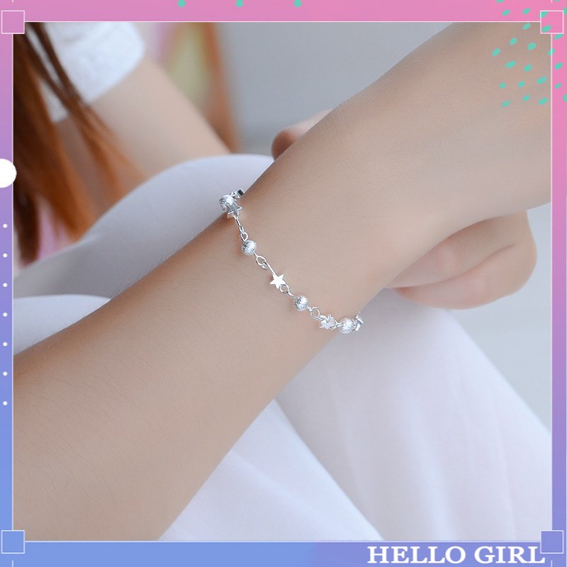 ราคาและรีวิวสร้อยข้อมือแฟชั่นผู้หญิงรูปดาวสไตล์เกาหลี HELLO GIRL JEWELRY