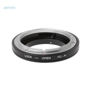 【3C】แหวนอะแดปเตอร์เมาท์ Fd-ai สําหรับเลนส์ FD เป็น F D7100 D600 D3200 D800