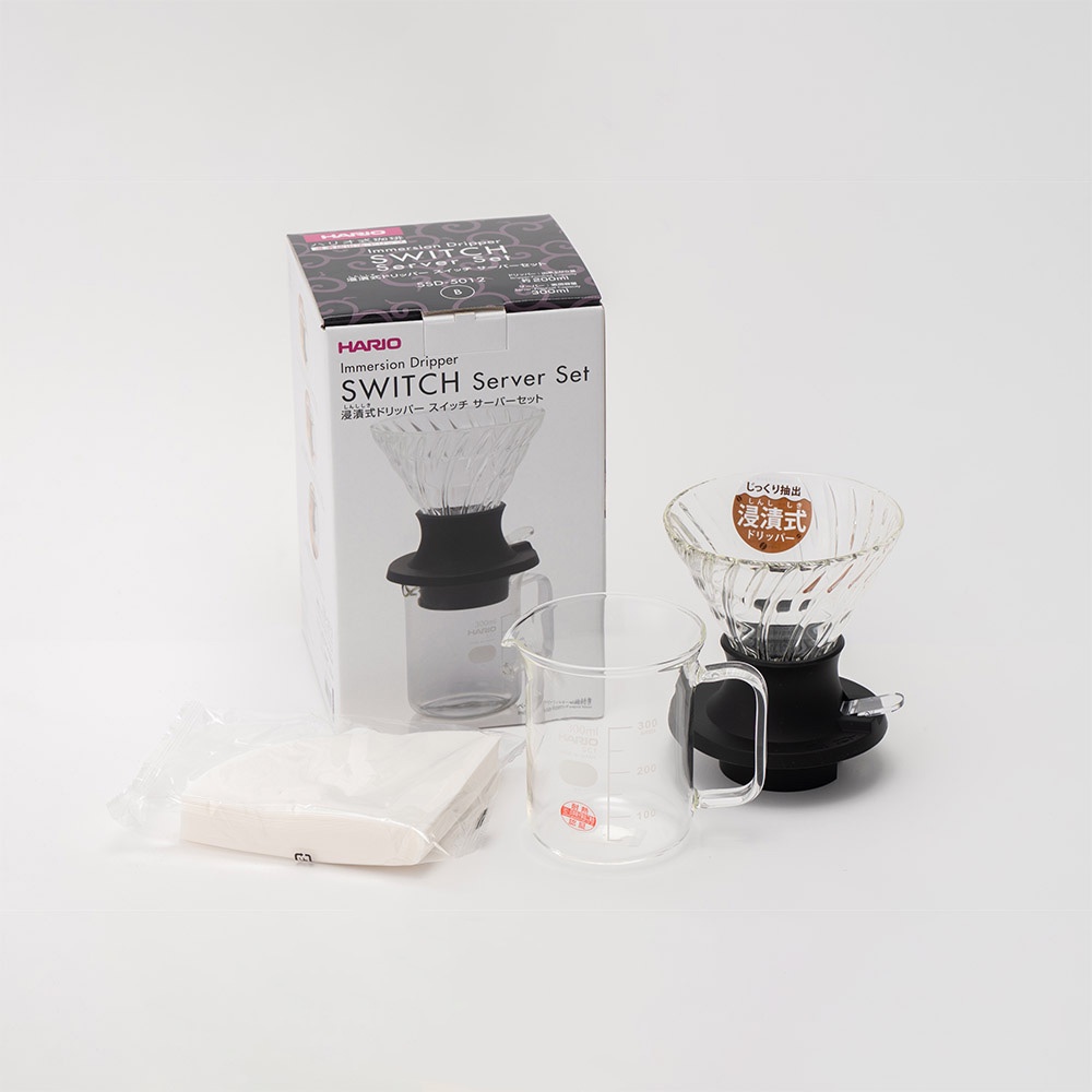 HARIO Immersion type Dripper switch Server set 12 cups / 300ml / 360ml