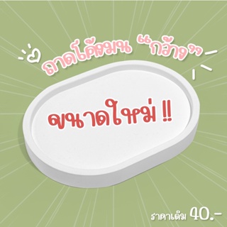 ถาดวงรีขนาดใหม่ วงรีกว้าง วางสินค้า/เครื่องประดับ ตกแต่ง