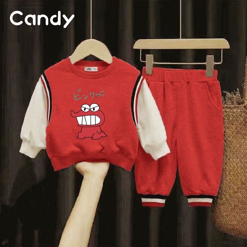 candy-kids-candy-เสื้อกันหนาวเด็ก-เสื้อผ้าเด็ก-ชุดเด็ก-สไตล์เกาหลี-นุ่ม-และสบาย-ทั้งชุด-รุ่นใหม่-chic-korean-style-คุณภาพสูง-ck220083-36z230909