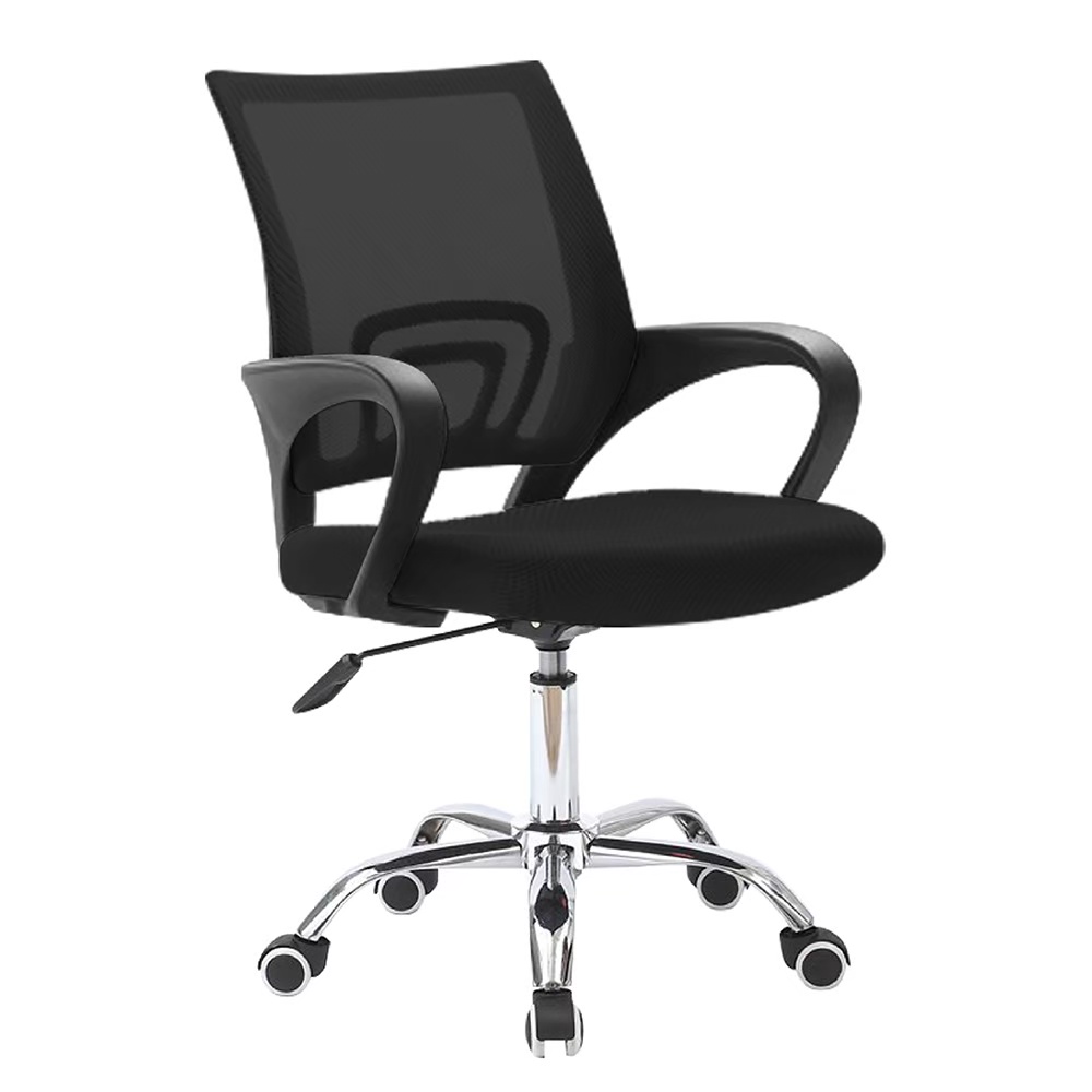 ภาพหน้าปกสินค้าเก้าอี้ รุ่น B (Black) Office Chair โฮมออฟฟิศ เก้าอี้สำนักงาน เก้าอี้นั่งทำงาน ล้อเลื่อน ปรับสูงต่ำได้ จากร้าน giocoso_b_g บน Shopee